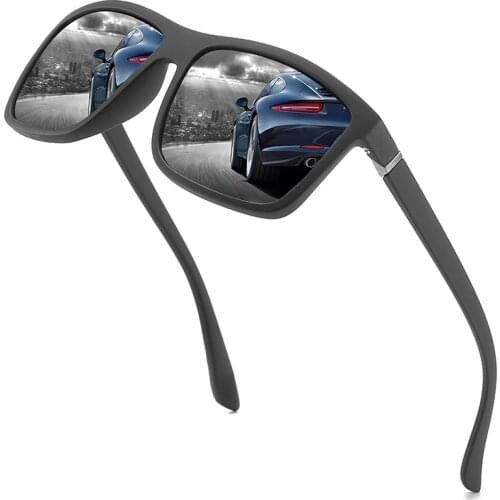 Polaroid Sunglasses Unisex Square Vintage Sun Glasses Famous Brand Sunglases Polarized Sunglasses Oculos Feminino for Women Men