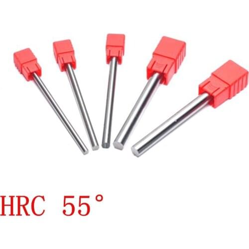 100mm Length HRC55 HRC45 Tungsten Solid Carbide Jobber Drill Bit Boring Round CNC Cutting Turning Lathe Tool Bar Rod