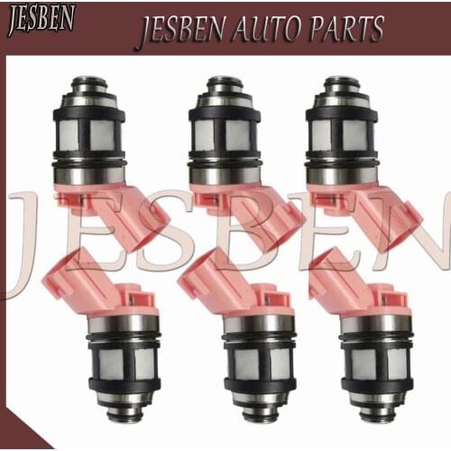 6PCS FUEL INJECTORS fit for NISSAN QUEST FRONTIER PATHFINDER XTERRA 3.0L INFINITI QX4 3.3L 1996-2004 NO# 16600-1B000 16600-9S200