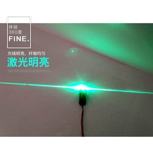 360 degree 520nm 15mW green laser lavel laser line module/more accurate