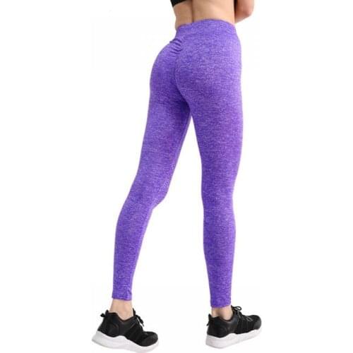 WHOUARE Women Leggings for Sport Yoga Gym Fitness Essentials Solid Color Hip Lift Abdomen Breathable Yoga Sport Leggings