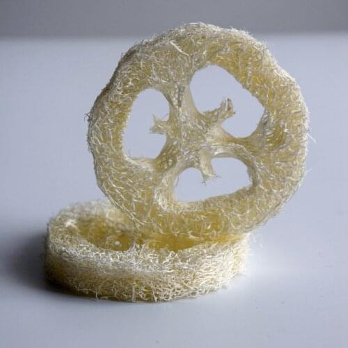 1cm thick 50pcs/lotNatural Loofah Luffa Loofa Slices,handmade DIY customize soap tools,cleanner,sponge scrubber, soap holder