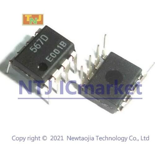 10 PCS NJM567D DIP-8 NJM567 JRC567 567D TONE DECODER IC CHIP