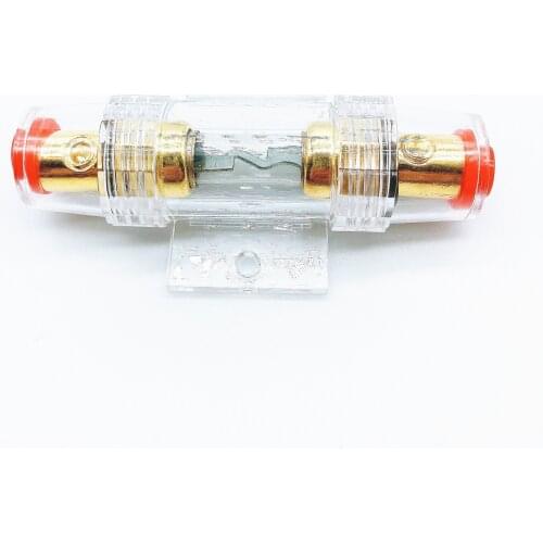 2PCS Car audio power amplifier modified fuse socket 10a20a30a40a60a80a one out one car subwoofer