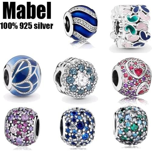 2021 New 100% Real 925 Sterling Silver Fish Girl Boy Charm Bead Fit Original Pandora Bracelets DIY Jewelry For Women Gift