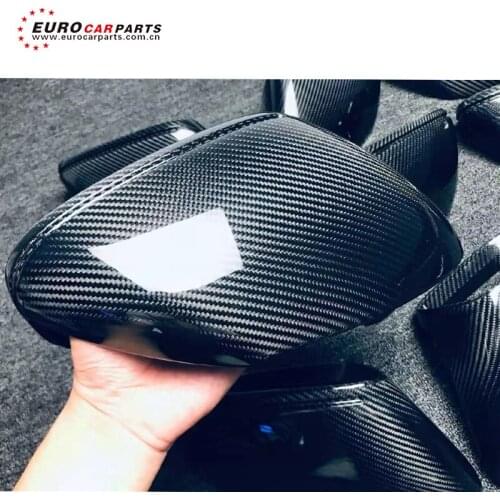 911 992 Dry Carbon Replace Car Automobile Vehicle Side Rearview Mirror Assembly Foldable Cover For Tay-can Lift-hand Drive