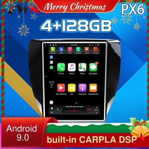 4+128G Android 9 Tesla Verticl Screen For VW Volkswagen Jetta Car multimedia Player GPS Navi Audio Radio Stereo Head Unit 2011