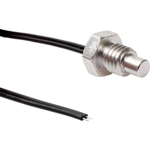 NTC 10K Thermistor Temperature Sensor M8 Thread Probe Cable 1m 2m 3m Waterproof