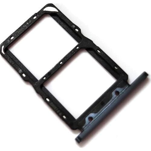 10PCS Sim Tray Holder For Huawei Nova 5T / Honor 20 SIM Card Tray Slot Holder Adapter Socket Repair Parts