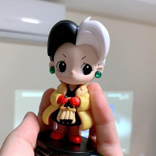 Disney Villains Cruella Action Figures Toy Collection Doll Disney Toys Villains Cruella Figures Gift for Kids