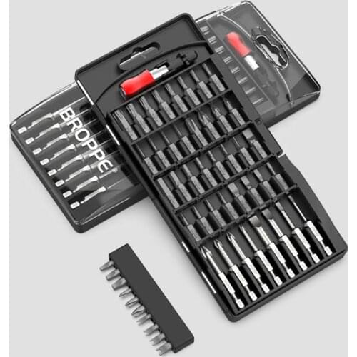 BROPPE A/B/C/D Type Electric Screwdriver Drill Bits Tools kit 1/4 Inch Hex Shank Magnetic Screwdriver Bit Set