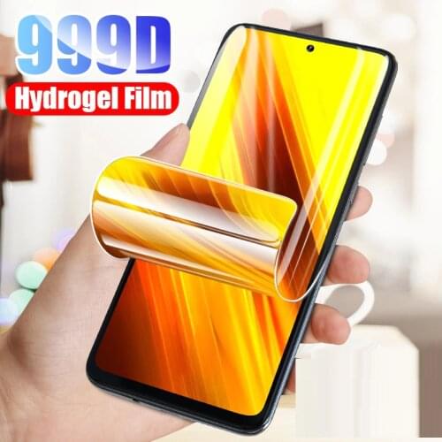 For Xiaomi Poco X3 6.67inch front screen protector Film for Poco Pocophone X3 NFC Pro full cover Hydrogel Film