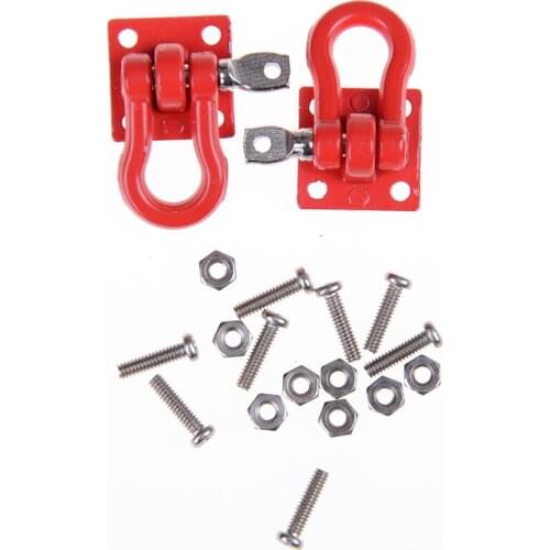 Hot Sale 1:10 RC Rock Crawler Accessory Tow Hook for Axial SCX10 Climbing Car Truck Trailer Hook Parts cost-effective