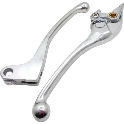 Chrome Motorcycle Brake Clutch Handle Levers For Honda Spada VT250 MC20 CB400 92-98 NSR250 CB600F Hornet FMX650 CB500 Bros 650