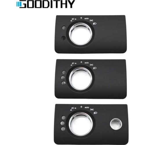 Car Interior Front Headlight Switch Button Panel Trim Cover For Benz W164 ML GL 300 350 450 500 2005-2011
