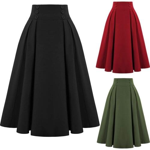 KANCOOLD Women's Pleated Skirts