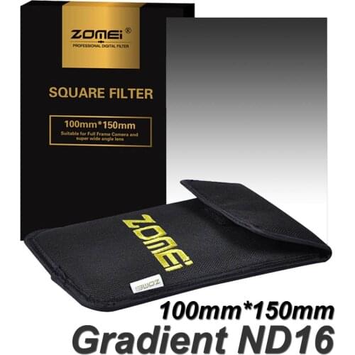 Zomei Square Filter 100mm x 150mm Graduated Neutral Density Gray GND ND16 100mm*150mm 100x150mm for Cokin Z-PRO Series Holder