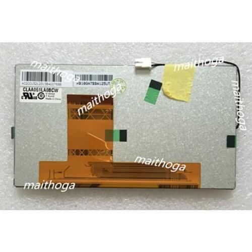 CPT 6.1 inch TFT LCD Screen CLAA061LA0BCW WVGA 800(RGB)*480