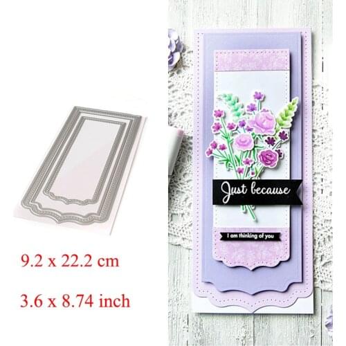 Frame Marchbloghop Cutting Dies Metal Stencils for DIY Scrapbooking Photo Album Paper Cards Craft Decor New 2020 Die