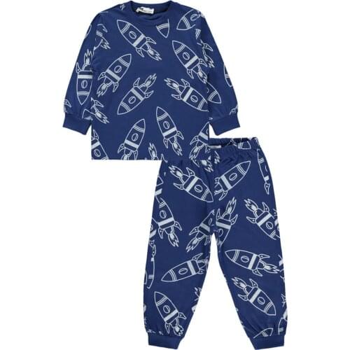 Male Child Sleepwear Set Age to Indigo