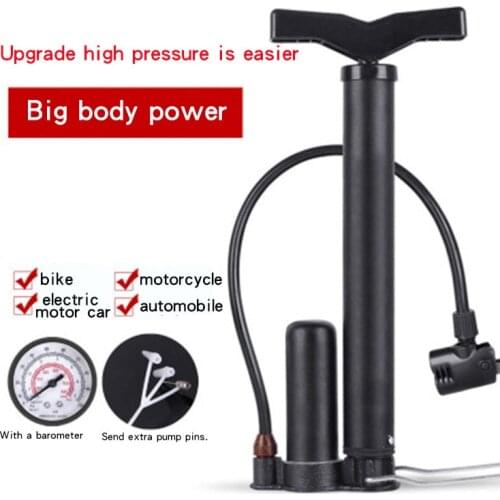 Bike Pump Air Pressure Co2 Inflator Tire Bicycle Hight Pessure Hand Cycling Repair Needle Vacuum Plating Mtb Parts Portable