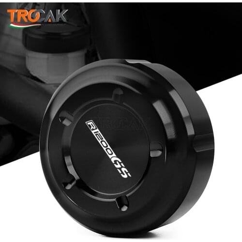 NEW For BMW R1200GS LC ADVENTURE 2013-2018 Rear Brake Master Cylinder Fluid Reservoir Oil Cover Motorcycle With Logo