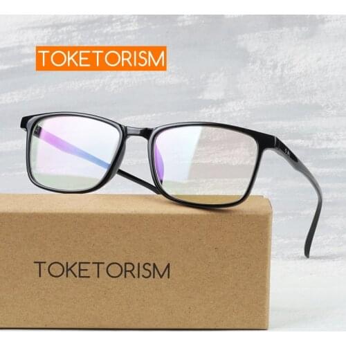 Toketorism Optic Glass for Men Glasses Frames for Nearsighted Womens Prescription Eyeglasses