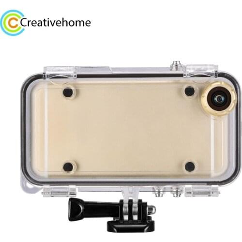 Underwater 5M Waterproof Shockproof Dustproof Diving Cases Cover for iPhone SE 5s 6 6s 6 Plus Phone Bag Shell freefall Cover