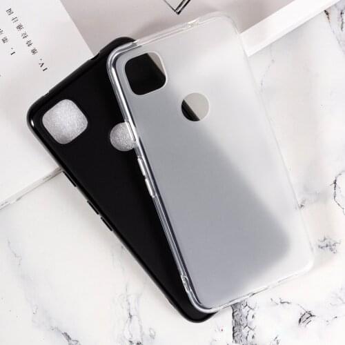 Ultra Thin Matte Candy Case for Google Pixel 5A 5 XL 5G 4A 4 XL 3A 3 XL 3 Lite 2 Pixel XL Cute Solid Color Clear Phone Cover