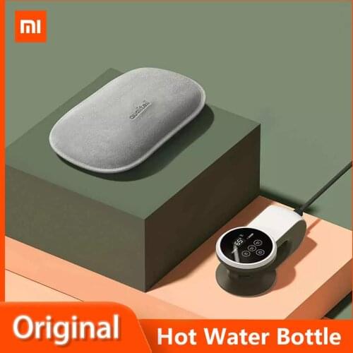 Xiaomi Qualitell Smart Temperature Control Portable Hot Water Bottle Electric Rechargeable Hot Water Bottle Insulation Bag Tote