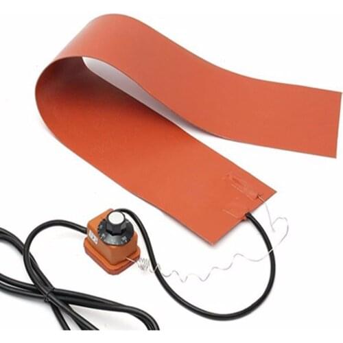 Universal Oil heater Gas tank Heating belt silicone heated element industrial heat flexible heater 1300 x 300mm 220W 3000w