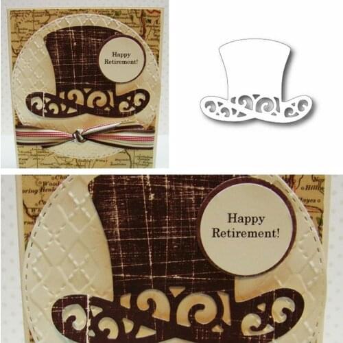 Magical Hat Die Cuts For Card Making Top Hat Metal Cutting Dies Stencils Decoration New 2019