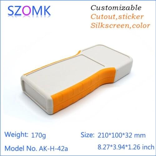 10piece szomk abs mateial plastic project control box 210x100x32 MMplastic box electronics enclosure