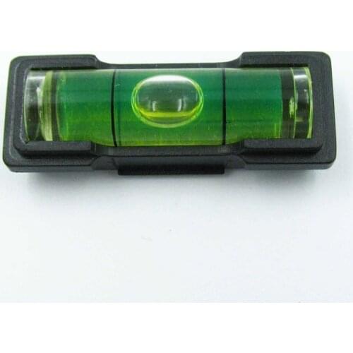 100 Pieces/Lot)QASE Spirit level bubble LCD TV Rack Level Plastic bubble level Black Color