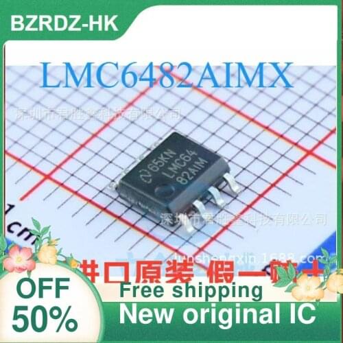 2-10PCS/lot LMC6482AIMX SOP8 New original IC