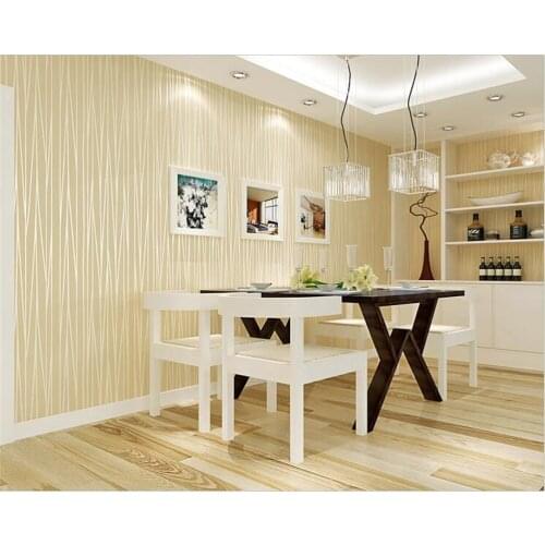 BEIBEHANG 3d non-woven wallpaper plain solid color striped home improvement clothing shop office decoration 3d wallpaper mural