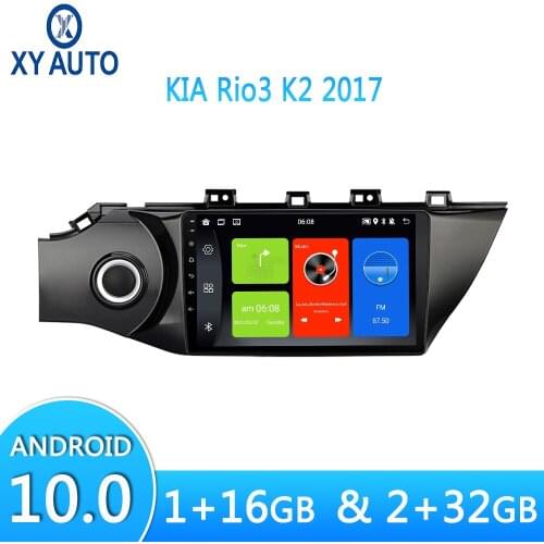 Android 10.0 Car Radio Multimedia Player For KIA Rio3 K2 2017 Smart Car On Board Large Screen WiFi GPS Navigation Auto Radio