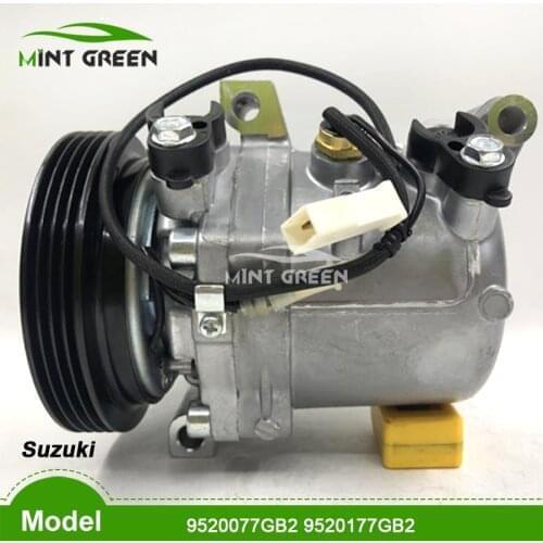 Auto Air Conditioner A/C Compressor For SUZUKI Jimmy JIMNY SEIKO SEIKI SS10 95200-77GB2 95201-77GB2 9520077GB2 9520177GB2