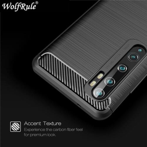For Xiaomi Mi Note 10 Case For Xiaomi Mi Note 10 Shockproof Bumper TPU Carbon Fiber Phone For Fundas Mi Note 10 Note 10+ Case