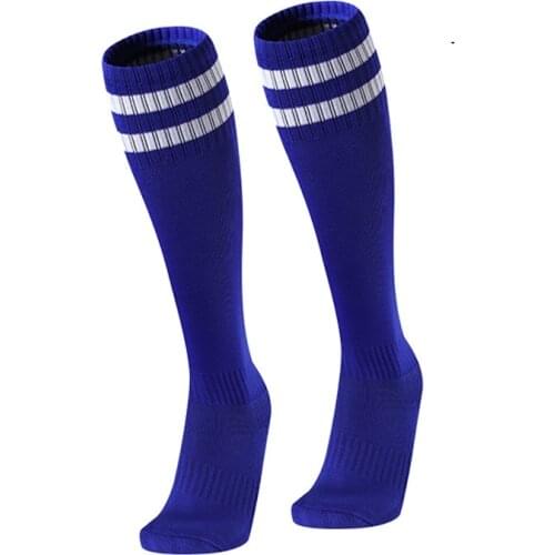 Childrens football socks high quality cotton wear socks