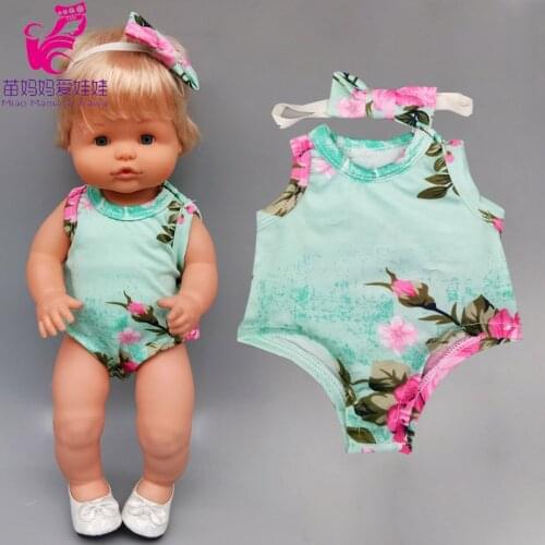 16inches baby doll bikini 40cm Nenuco Ropa y su Hermanita beautiful swim suit