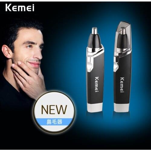 Kemei New Electric Nose Hair Trimmer For Men Washed Nose Ear Trimmer Hair Removal Machine