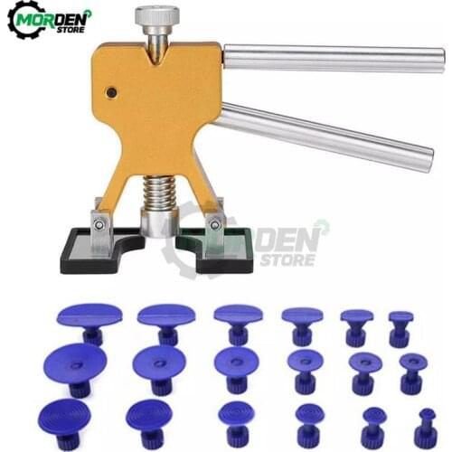 New Paintless Dent Repair Tools Dent Repair Kit Car Dent Puller with Glue Puller Tabs Removal Kits for Vehicle Car Dropship
