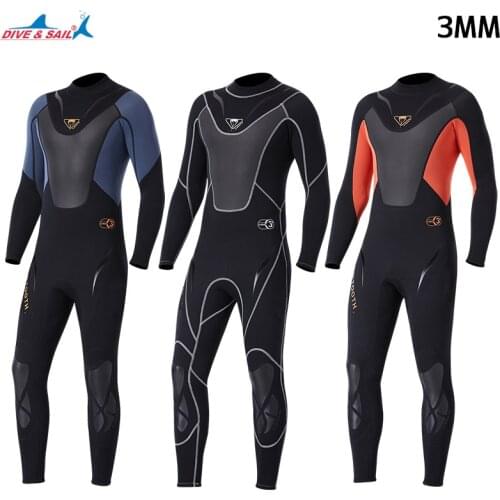 2020 New 3mm wetsuit Men Full Bodysuit Diving Suit Stretchy Swimming Surfing Snorkeling Spearfishing Scuba Diving Surfing Suit