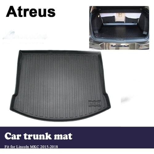 Atreus Anti-slip Waterproof Car Trunk Mat Tray Cargo Floor Liner Carpet Pad For Lincoln MKC 2015 2016 2017 2018