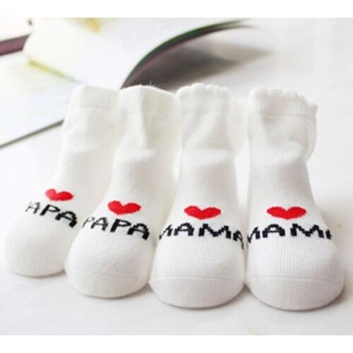2020 Cute Newborn Baby Socks Soft Baby Girls Boys Socks Infant Toddler Print Anti Slip Socks Gift
