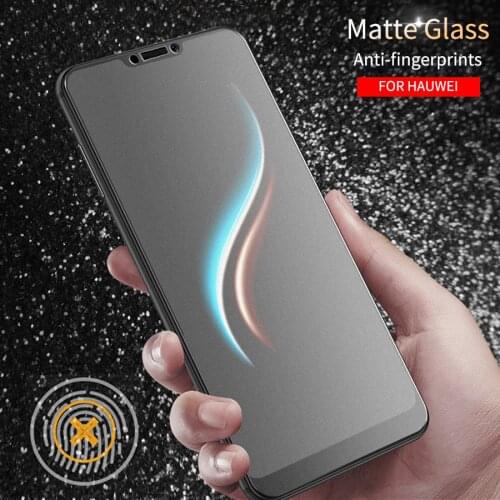 Full 9H Frosted Matte Tempered Glass For Huawei P20 Pro P30 P40 Lite Nova 4e Anti Fingerprint Screen Protector Protective Film