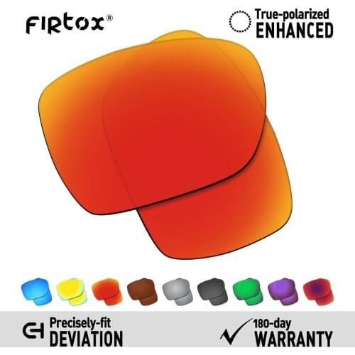 Firtox True UV400 Polarized Lenses Replacement for-Oakley Deviation OO4061 Sunglasses (Compatiable Lens Only) - Multiple Colors
