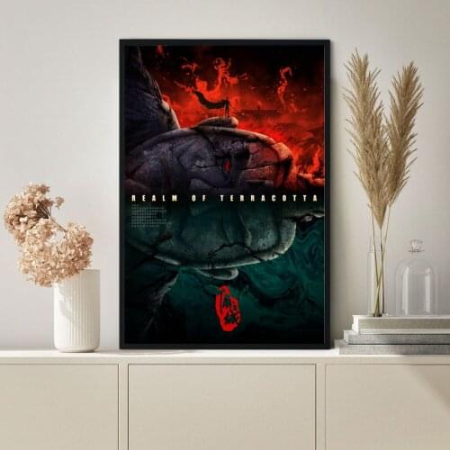 Realm of Terracotta Movie Poster Canvas Print Art Wall Painting Home Decoration Gift