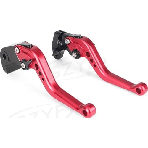 Adjustable Motorcycle Racing Short Brake Clutch Levers For Suzuki 2004 2005 GSXR 600 750 K4 04 05 Aluminum Alloy